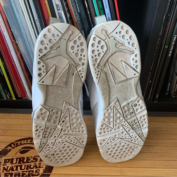 2017 Jordan retro 7 “Pure Platinum/Money” 7Y - Picture 5 of 5